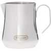 De'Longhi DLSC060 ECO 311.W/BK/R/B Manual Frothing Milk Jug Ergonomic Handle 18/8 Stainless Steel 350 ml