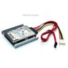 2.5" to 3.5" HDD/SSD Metal Mounting Kit Bracket w/ SATA & Molex Power Cable