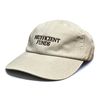 Vivian Flytrap Unisex Insufficient Funds Washed Embroidered Dad Baseball Cap - Cream