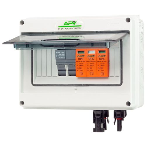 Solar PV Connection Box DC 32 A 1000 V 1-String Photovoltaic 8 Modules IP65
