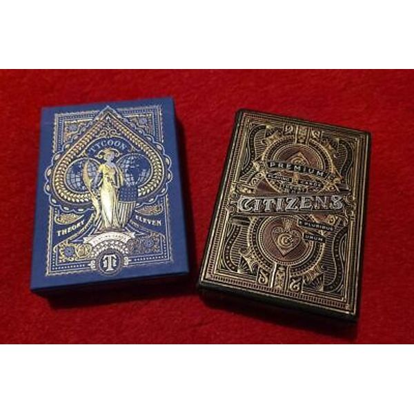 2 Decks of Premium Cards 1 Price Magic Tricks Mentalism