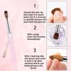 Kolinsky Acrylic Nail Brush KEMEISI (Pink 16)