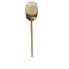 Bloomingville Hammered Stainless Steel Serving Spoon, Gold