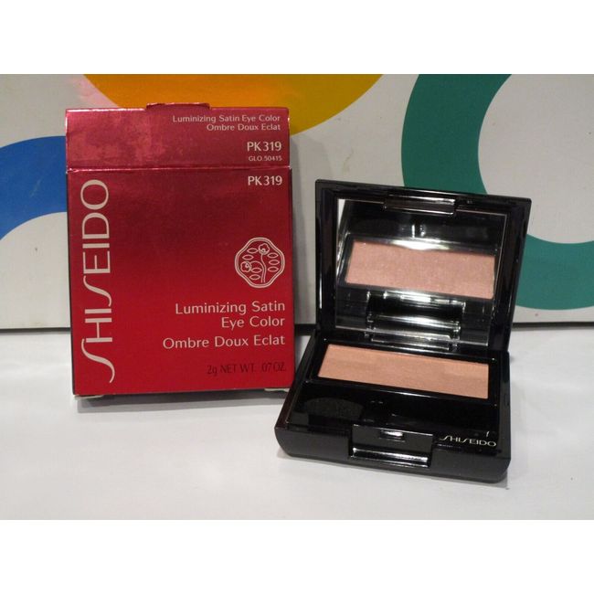 SHISEIDO ~ LUMINIZING SATIN EYE COLOR ~ # PK 319 ~ .07 OZ BOXED