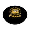 Funny Sun Tanning Vitamin D Summer PopSockets Swappable PopGrip
