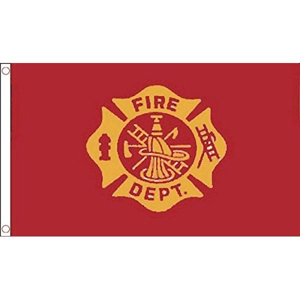 Fire Department Flag 5ft x 3ft