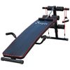 Sit Up Bench Core Workout for Home Gym Black