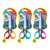 1 x Orange & Red Maped Sensoft 3D 13cm Left Handed Scissors