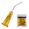 200 25 Gauge Flow Dental Pre-Bent Applicator Flow Needle Tips (2 Bags)