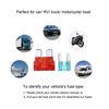 Standard & Mini Size Blade Fuses Assortment Kit Car Fuses Replacement Set 2A-40A