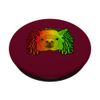 Reggae, cooles Alpaca, Dreadlocks, Rasta, Dreads, Rastafari PopSockets mit austauschbarem PopGrip