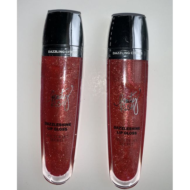 Victoria's Secret Dazzleshine Lip Gloss Dazzling Citrus X 2 Lipgloss New Sealed