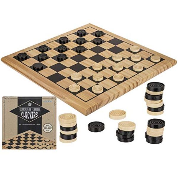 Wooden Board Game Lady Approx. 28.5 x 28.5 cm