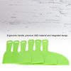 6Pcs Putty Knife,Taping Scraper Accessory Set Kit ABS Ergonomic Handle for Removing Putty Plaster Cement Concrete