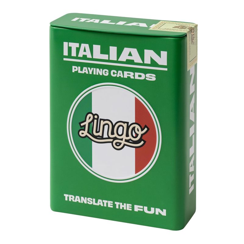 LINGO - PLAYING CARDS | BRAZILIAN/PORTUGUESE WAYFARER TIN - Olivia