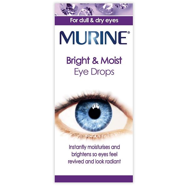 Murine Bright & Moist 15ml (2 Pack)