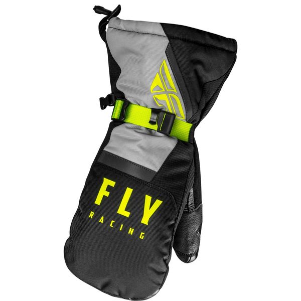 Cascade Mittens Black/Grey/Hi Vis 3x