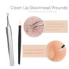 Acne Needle Blackhead Remover Pimple Blemish Comedone Extractor Tweezer 9Pc Tool