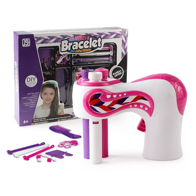 Hair Braider Machine Electric Hair Braider Styling DIY Tool with Hair Hook  Rubber Band Twister Hairstyle Tools Kit Child Gifts