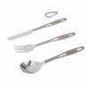 TOAKS Cutlery Set - 3-Piece Titanium Cutlery Set