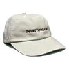 Vivian Flytrap Unisex Overstimulated Washed Embroidered Dad Baseball Cap - Cream