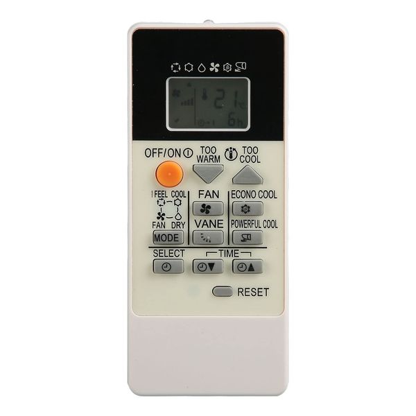 Goshyda Air Conditioner Remote Control for Mitsubishi, Remote Controller Replacement for RU18A MSZ-DM25VA MSZ-DM35VA MSZ-HJ25A MSZ-HJ35VA MSZ-HJ25VA MSZ-DM25VA-E1