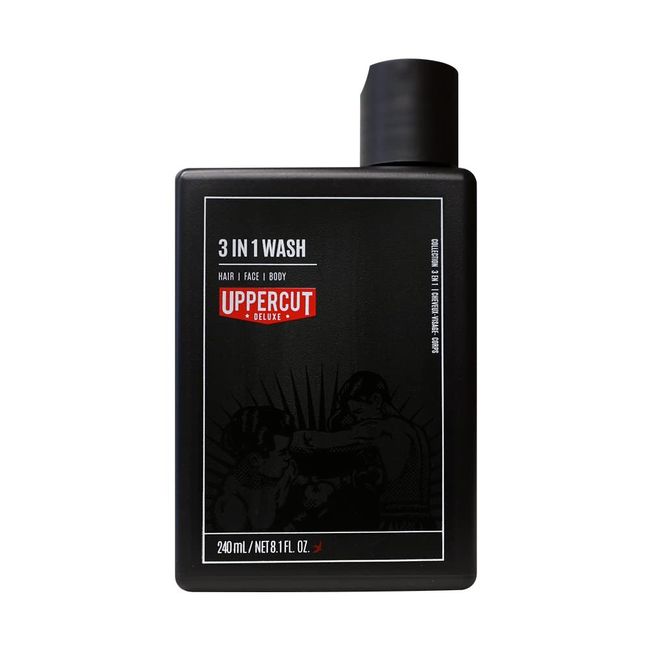 UPPERCUT DELUXE 3 in 1 Wash 3'ü 1 Arada Şampuan 240 Ml