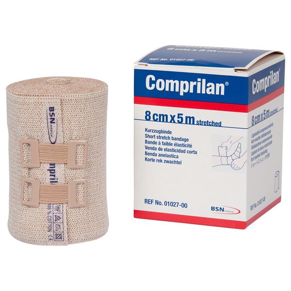 Comprilan elast.Binde ged.5mx8cm 1027. 1 St [Badartikel]
