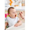 Mycey Silicone Weaning Spoon Set 2 Pack Pink&Purple