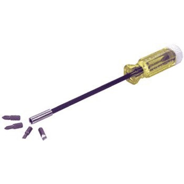 CRL 10" Magnetic Screwdriver with Four Bits