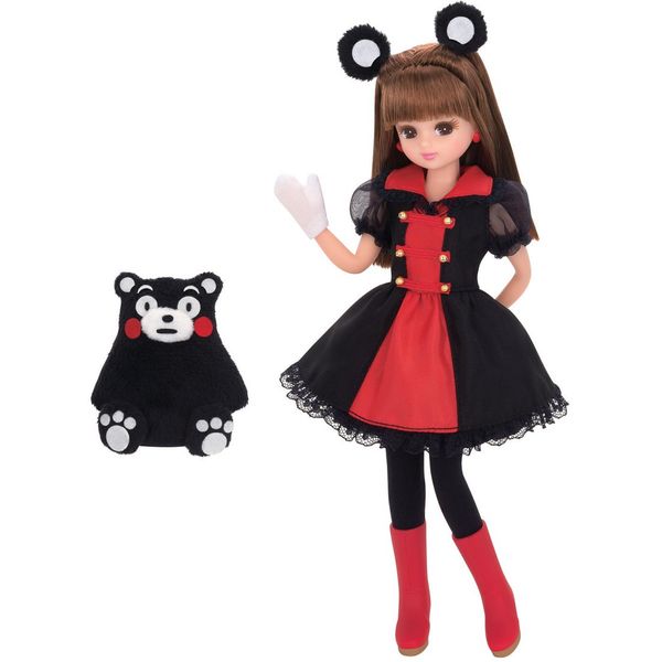 Japan Takara Ld-16 Licca Doll Licca-chan's and Kumamon Set