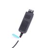 Voice Tube Mic Computer Headset, Plantronics Compatible USB Headset Adapter