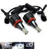 RZG 2x White LED Angel Eye Headlight Halo Ring Light DRL H8 Bulb 80W For E90 E92 E82 E60 E70 E71 E84