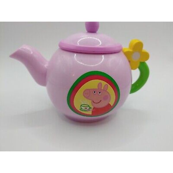 Peppa Pig Pink Teapot Talking & Pouring Sound Options Tea Party