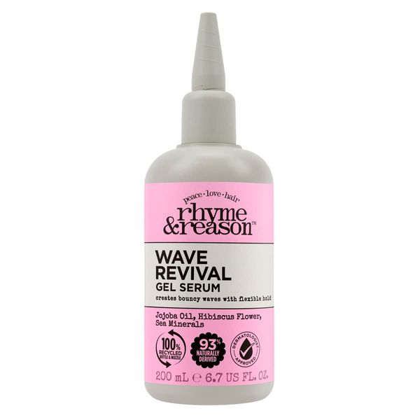 Rhyme & Reason Wave Revival Gel Serum, For Enhancing Naturally Wavy Hair (200ml)