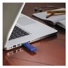 Verbatim 32GB USB 2.0 Flash Drive - Cap-Less & Universally Compatible - Blue