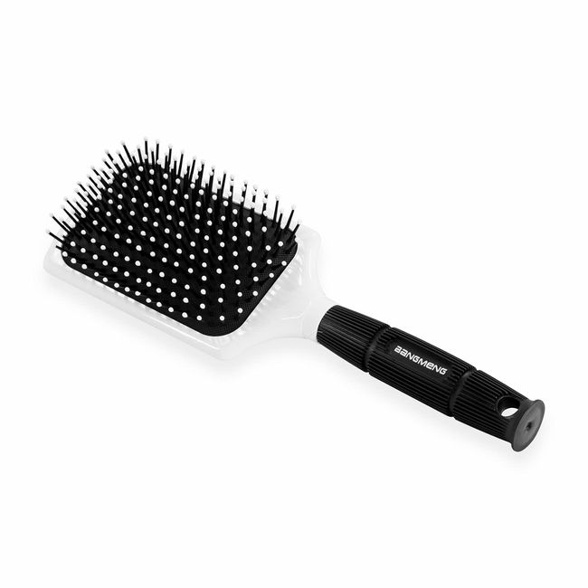 Hair Brush, Paddle Brush with Cushion Base, Daily Paddle Hair Brushes for Women Men Kids Long Short Thick Thin Straight Fine Hair