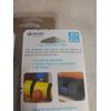 2 Velcro All Purpose Strap 90107 18"L x 1"W Black 2pk Adjustable Bundle Storage