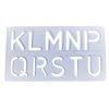 50mm 30mm 20mm Stencils Letters Numbers ALPHABET STENCIL Set