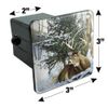 GRAPHICS & MORE Deer in The Snow Tow Trailer Hitch Cover Plug Insert 2"