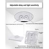 ZLXHDL Light Switch with Motion Sensor, Sensitivity and Delay Adjustable, 2-Wire On/Off and 3-Way PIR Operation and Function Control Settings, Motion Sensor, 110V-240V