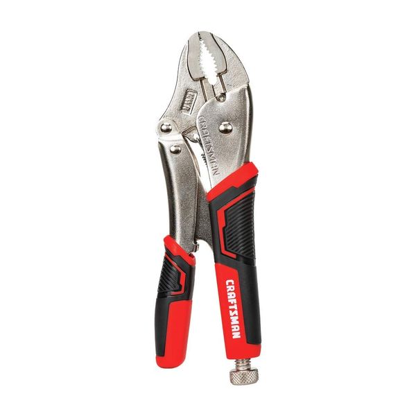 CRAFTSMAN Locking Pliers, Curved Jaw, 10WR, 10-Inch (CMHT81726)