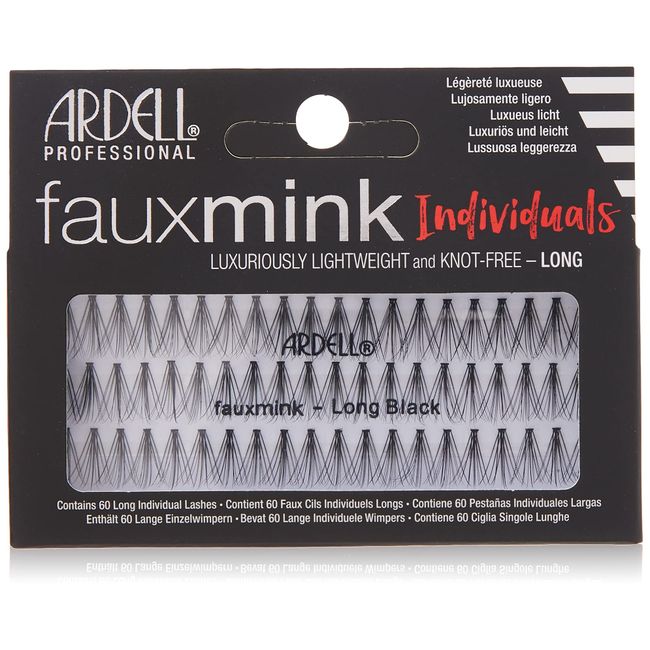 Ardell Faux Mink Individuals- Long Black