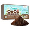 Compressed Coco Coir 1.4 LBS  Brick Coconut Soil with Low EC & PH Balance