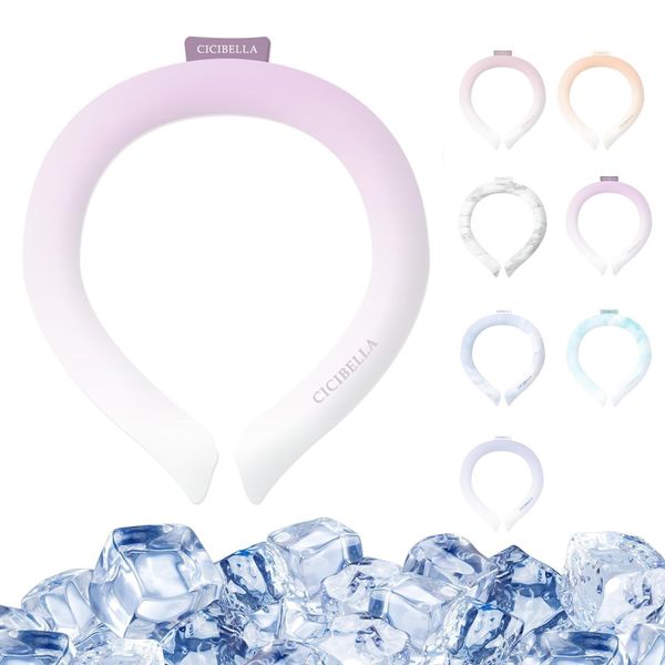 CICIBELLA Neck Cooler, Cooling Ring, Cool Ring, Ice Neck Ring, For Kids, Adults, Neck Cooling Ring, Cool Neck, Neck Cooling, Heatstroke Prevention, Heat Prevention, Cold Cooling, Sports, Cooling Pack