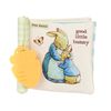 KIDS PREFERRED Beatrix Potter Peter Rabbit Soft Teether Book with Sensory Teether Spine and Teether Toy
