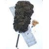 Feather Ostrich Hair Then Bamboo Black