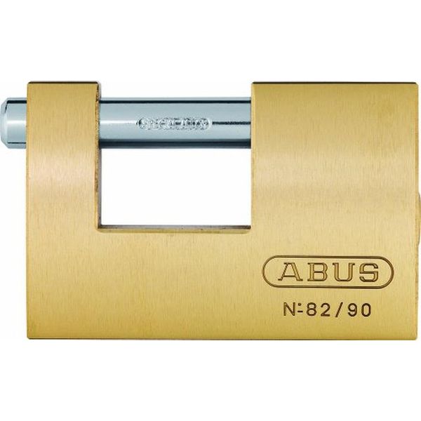 ABUS 11578 Monoblock Brass Shutter Padlock with 8521 Alike Keyed