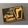 Urban Carry Pistol Rare PVC Patch Shot Show Tactical Keep Calm Return 🔥 Fire