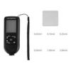 QWORK High-Precision Car Paint Thickness Gauge, 0-2000 µm Range, AUTO & Manual Modes, Multi-Unit Display